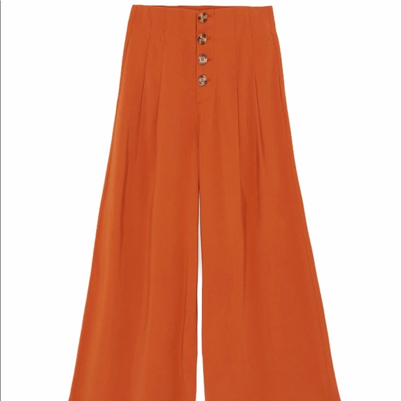 Zara High Waist Culottes - Picture 5 of 8